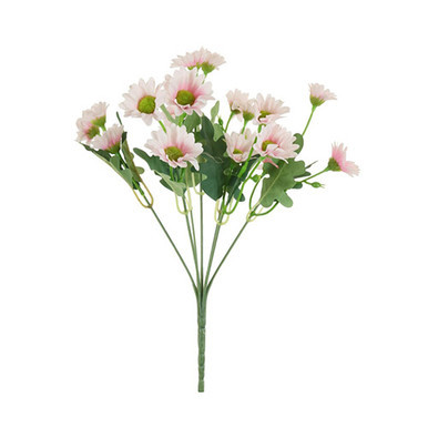 32cm Pink Mia Daisy Bunch