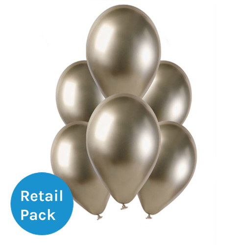 13" Shiny Prosecco Gemar Latex Balloons (6) 13" Shiny Prosecco Gemar Latex Balloons (6)