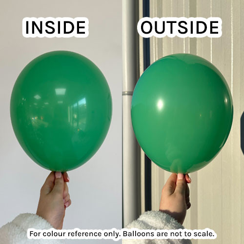 5" Standard Winter Green Gemar Latex Balloons (50)