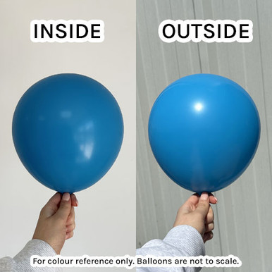 36" Standard Caribbean Blue Kalisan Latex Balloons (2)