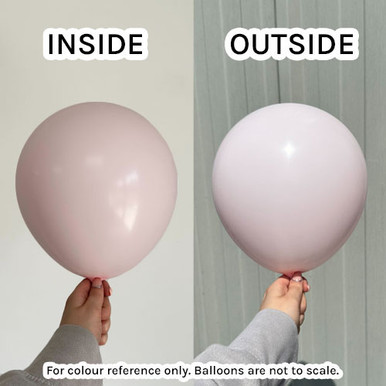 36" Macaron Pale Pink Kalisan Latex Balloons (2)