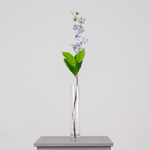 78cm Blue Clematis Spray