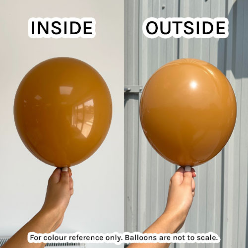 11" Caramel Prima Latex Balloons (100)