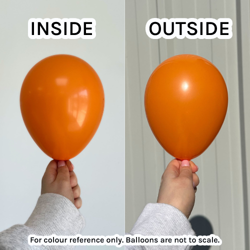 11" Orange Prima Latex Balloons (100)