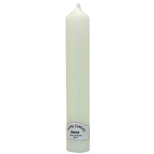 Ivory Chapel Candle - 30cm x 5cm (1) Ivory Chapel Candle - 30cm x 5cm (1)