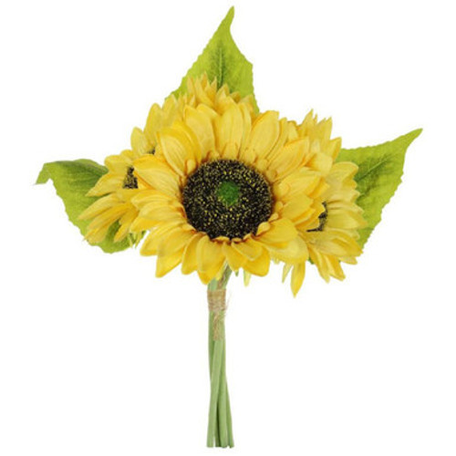 32cm Large Sunflower Bunch - 4 Heads 32cm Large Sunflower Bunch - 4 Heads