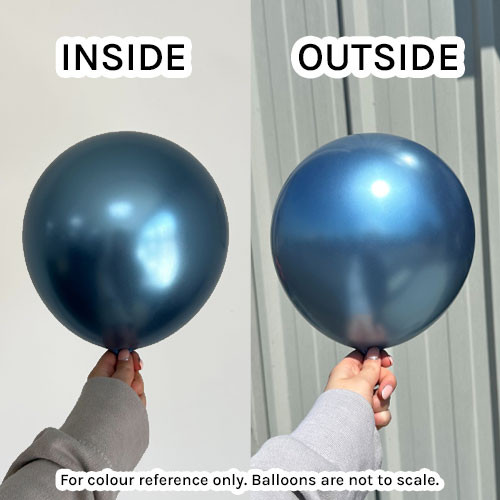 260 Mirror Blue Kalisan Entertainer Balloons (50)
