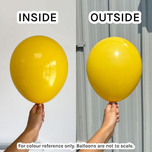 11" Goldenrod Tuftex Latex Balloons (100)