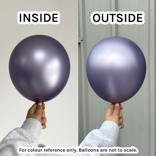 12" Silk Light Amethyst Sempertex Latex Balloons (12)