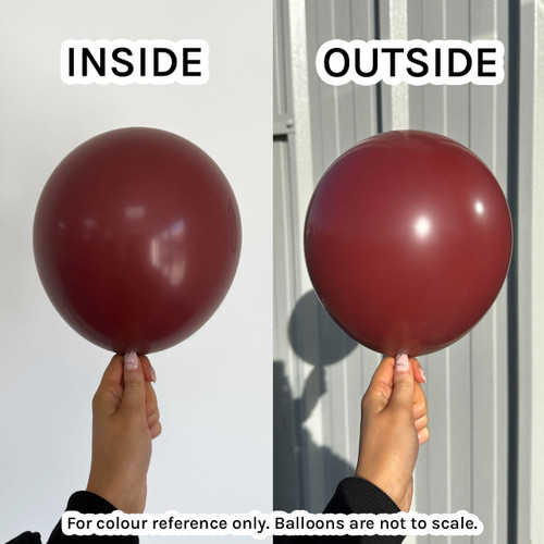 5" Fashion Merlot Sempertex Latex Balloons (50)