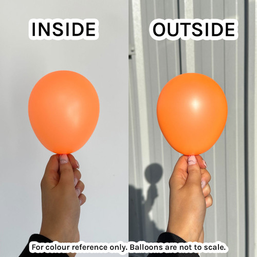 5” Neon Orange Sempertex Latex Balloons (50)