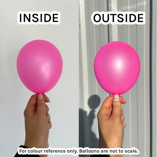 5 inch Sempertex Neon Fuschia Latex Balloons