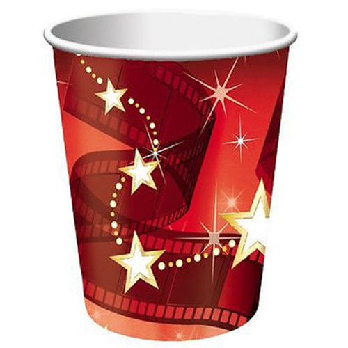 Hollywood Lights Paper Cups (8) Hollywood Lights Paper Cups (8)