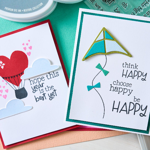 A Catherine Pooler happy everything sentiments clear stamp set