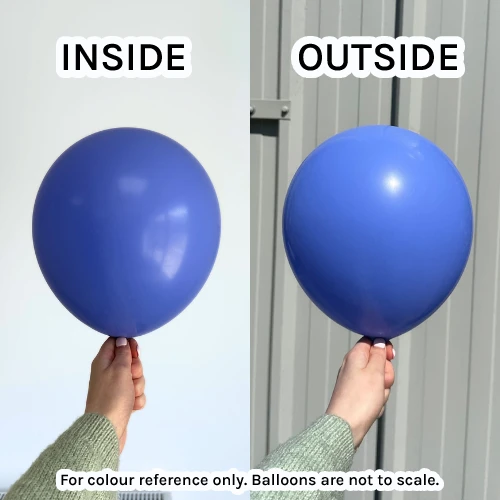 24" Standard Periwinkle Kalisan Latex Balloons (2)