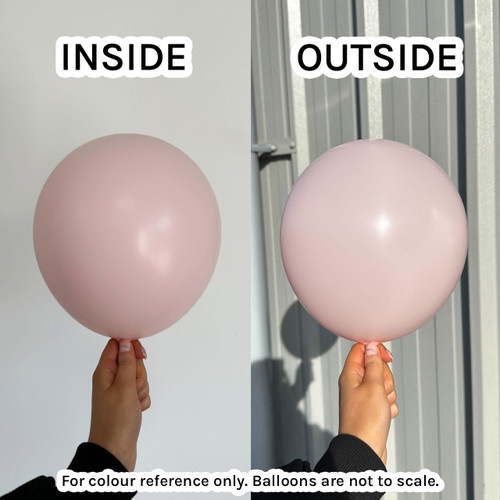 6" Pastel Matte Pink Link-O-Loon Latex Balloons (50)