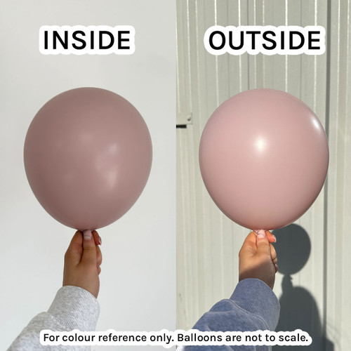 12" Pastel Dusk Rose Link-O-Loon Latex Balloons (50)