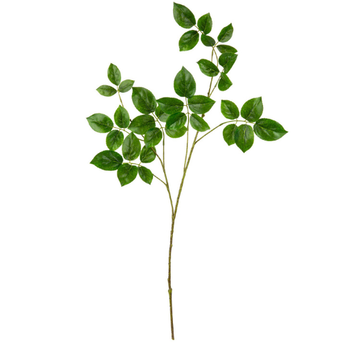 A 96cm Green Rose Leaf Spray A 96cm Green Rose Leaf Spray