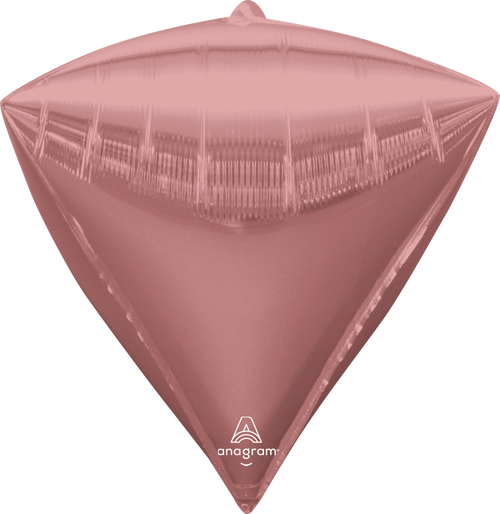 17" Diamondz Rose Gold Foil Balloon (1) - UNPACKAGED 17" Diamondz Rose Gold Foil Balloon (1) - UNPACKAGED
