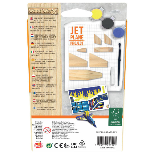 A Wood WorX Impulse Jet Plane Kit (back)