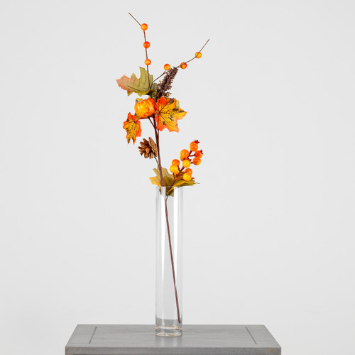 A 60cm Autumnal Berry & Foliage Pick.
