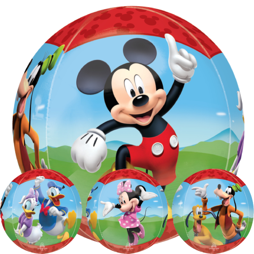 A 16 inch Orbz Mickey Mouse Clubhouse Foil Balloon, manufactured by Anagram! A 16 inch Orbz Mickey Mouse Clubhouse Foil Balloon, manufactured by Anagram!