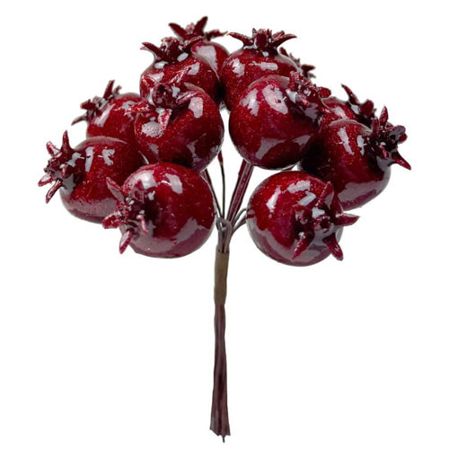 A wired red Rosehip pick. A wired red Rosehip pick.