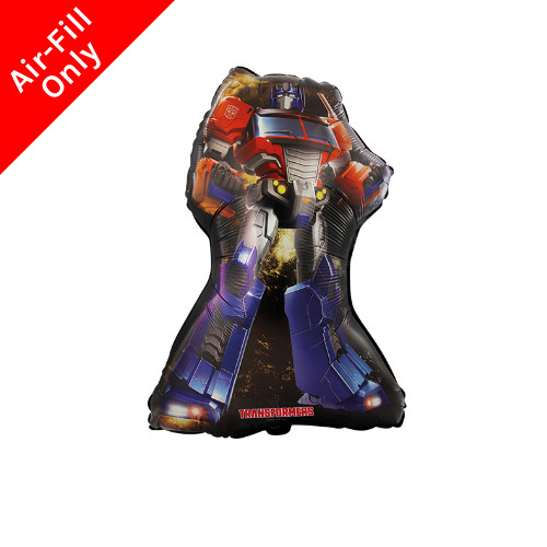 An 11 inch Transformers Optimus Prime Foil Balloon, supplied unpackaged.
