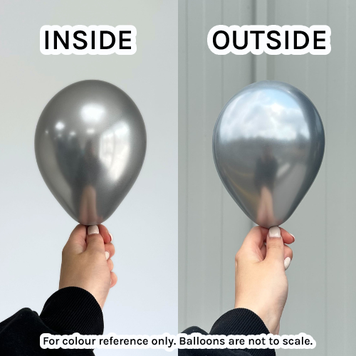 A Pack of 50 260 Silvery Effects Entertainer Balloons, manufactured by Tuftex