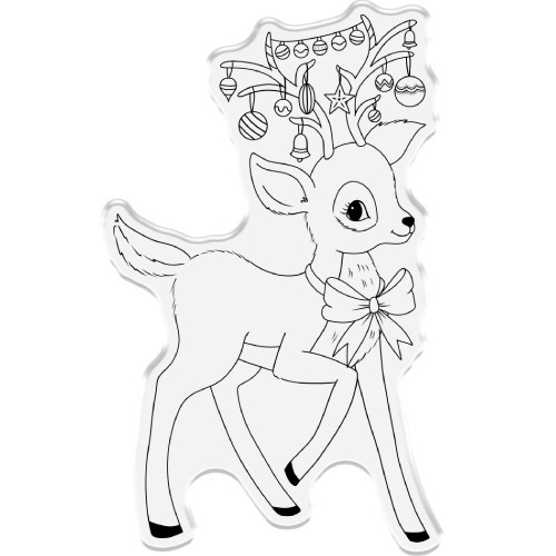A Retro Reindeer Stamp & Die Set by Crafter's Companion