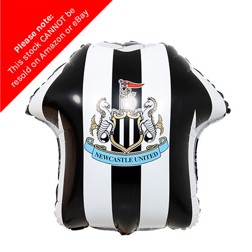 Newcastle Football Shirt Foil Balloon.
