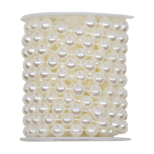 White Pearl Reel - 10mm x 5m (1)