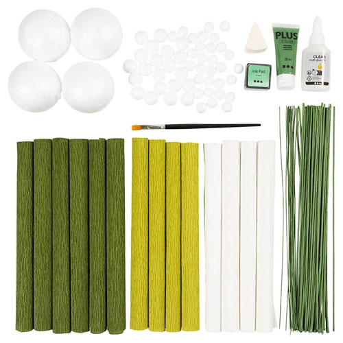Crepe Paper Flower Bouquet Maxi Craft Kit (1)