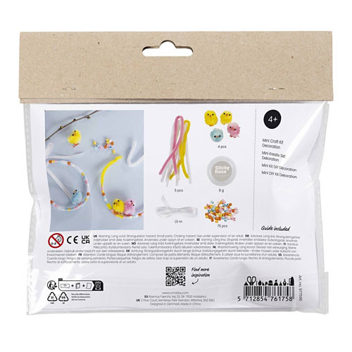 Pipe Cleaner & Bead Easter Mini Craft Kit (1)