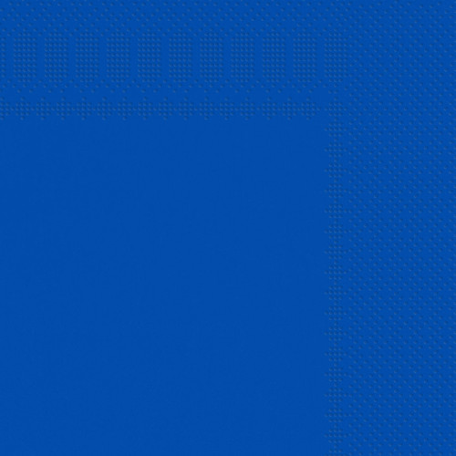 A pack of 16 Royal Blue Paper Napkins, manufactured by Oaktree.