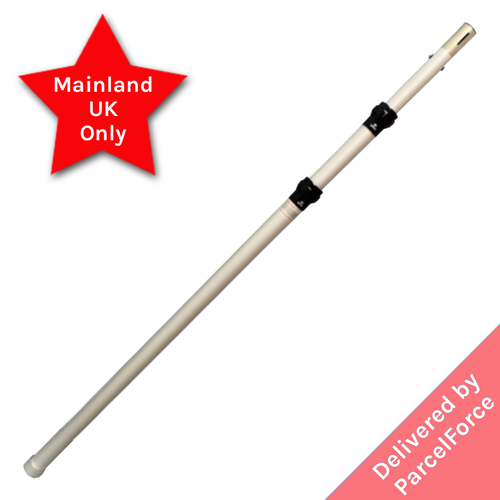 A 4ft Telescopic Upright Pole, with a maximum extended length of 10ft. A 4ft Telescopic Upright Pole, with a maximum extended length of 10ft.