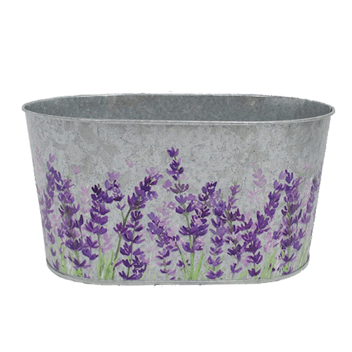 A Lavender Trough, measuring approx. 22.5cm x 14cm. A Lavender Trough, measuring approx. 22.5cm x 14cm.