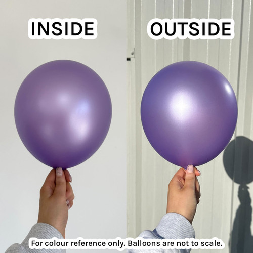 5" Satin Lilac Sempertex Latex Balloons (100)