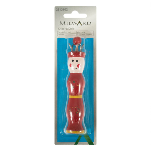 A Wooden Knitting Dolly.