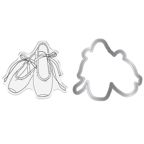 Elegant Slippers Stamp and Die Set (2pcs)