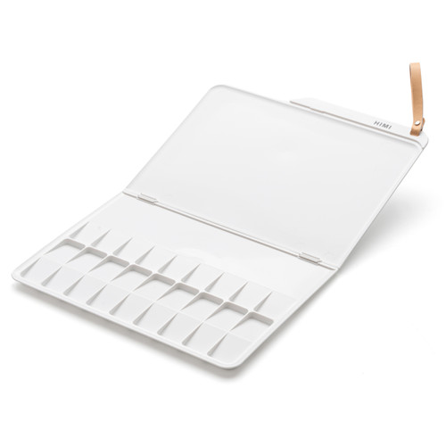 A Himi Foldable Paint Palette, measuring 26.5cm x 19cm. A Himi Foldable Paint Palette, measuring 26.5cm x 19cm.