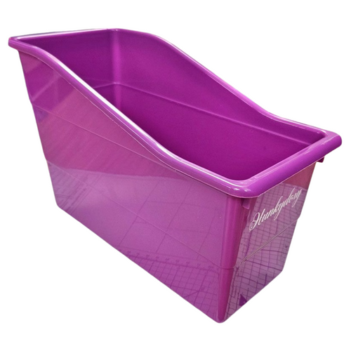 A Plastic File Bin, manufactured by Hunkydory. A Plastic File Bin, manufactured by Hunkydory.
