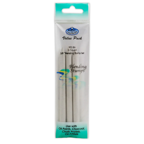 A set of 3 Blending Stumps, manufactured by Royal & Langnickel. A set of 3 Blending Stumps, manufactured by Royal & Langnickel.