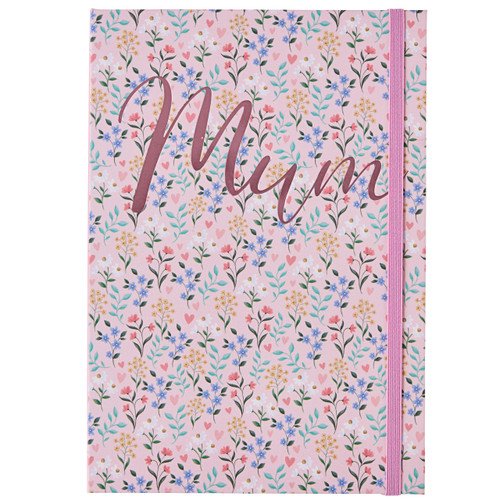 A A5 Ditsy Floral Mum Notebook