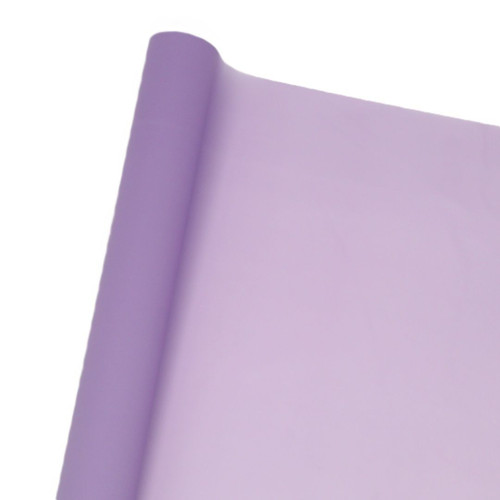 An 80m Roll of Lilac Frosted Film, manufactured by Oasis Floral.