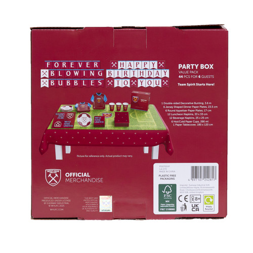 West Ham United FC Party Decorations Set (1)