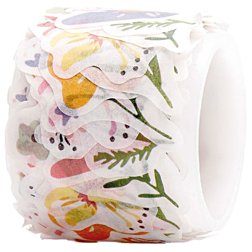 Scattered Flowers Washi Stickers - 2cm (200)