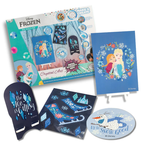 A Disney Frozen Crystal Art Activity Set.