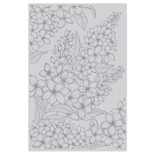 A Gilded Age Lilac 2D Embossing Folder, manufactured by Crafter’s Companion.