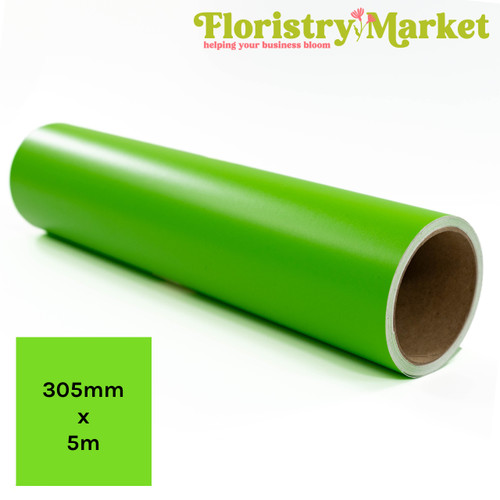 A Roll of Ritrama M Series Light Green Vinyl, measuring approx. 305mm x 5m A Roll of Ritrama M Series Light Green Vinyl, measuring approx. 305mm x 5m